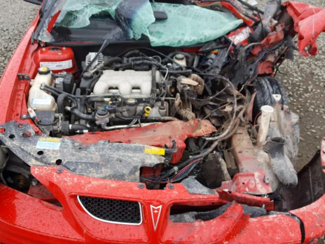1G2NF52E4YC503636 - 2000 PONTIAC GRAND AM S Qırmızı foto 7