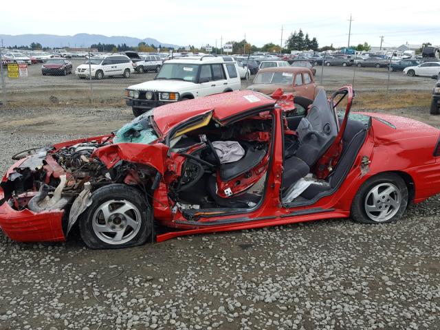 1G2NF52E4YC503636 - 2000 PONTIAC GRAND AM S Qırmızı foto 9