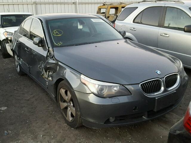 WBANF73566CU20385 - 2006 BMW 530 XI GRAY photo 1