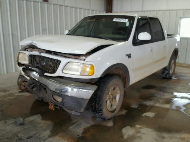 1FTRW08L33KC49647 - 2003 FORD F150 SUPER WHITE photo 2