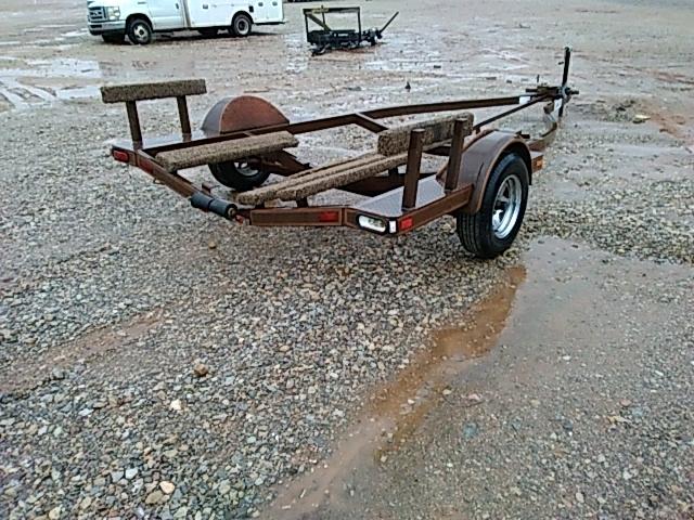 1YR190428GL000051 - 1986 BOAT TRAILER BROWN photo 4