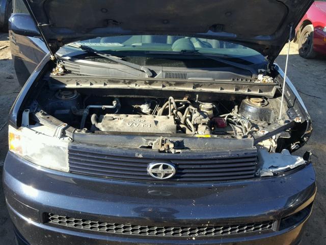 JTLKT334564091742 - 2006 TOYOTA SCION XB BLUE photo 7