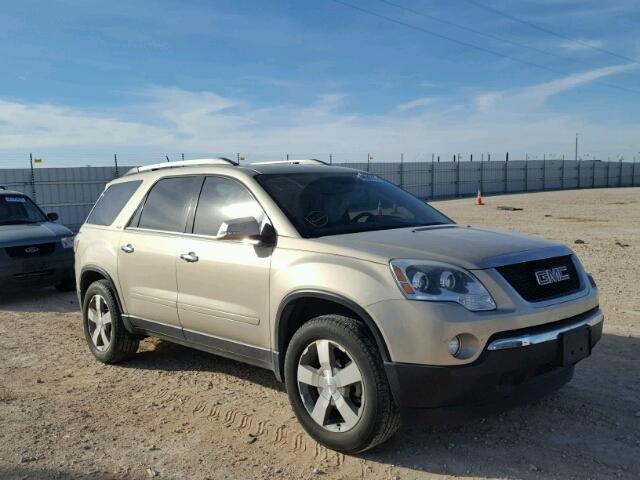 1GKKRSED6BJ418098 - 2011 GMC ACADIA SLT Qızıl foto 1