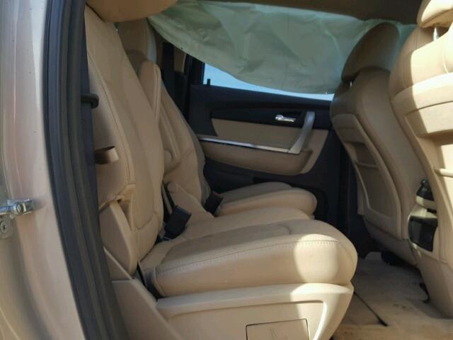 1GKKRSED6BJ418098 - 2011 GMC ACADIA SLT Qızıl foto 6