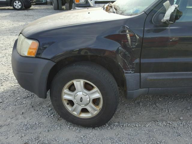 1FMYU93124KA87812 - 2004 FORD ESCAPE XLT BLACK photo 9