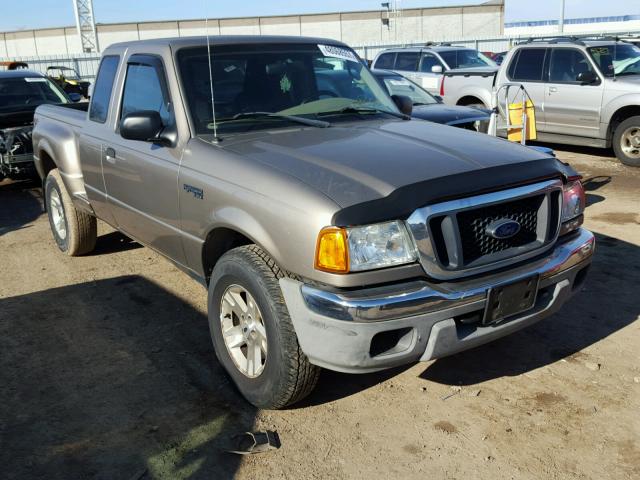 1FTYR15E24PA51645 - 2004 FORD RANGER SUP TAN photo 1