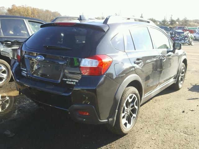 JF2GPANC8H8264262 - 2017 SUBARU CROSSTREK BLACK photo 4