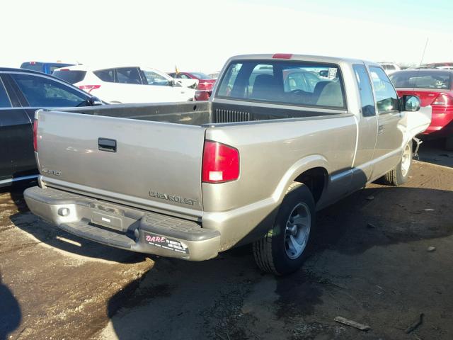 1GCCS194XYK108628 - 2000 CHEVROLET S TRUCK S1 SILVER photo 4