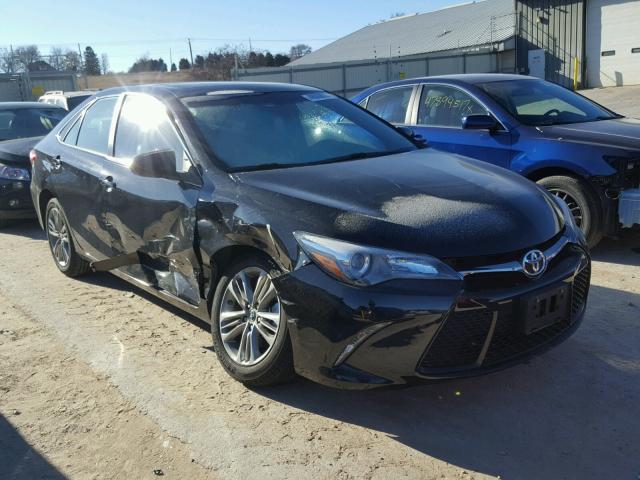4T1BF1FK1GU254076 - 2016 TOYOTA CAMRY LE შავი ფოტო 1