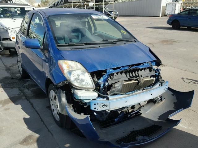 JTDJT923885159032 - 2008 TOYOTA YARIS BLUE photo 1