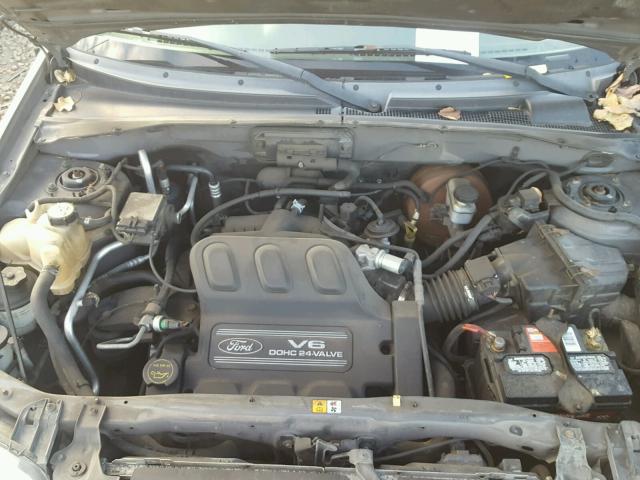 1FMYU03142KD64498 - 2002 FORD ESCAPE XLT GRAY photo 7