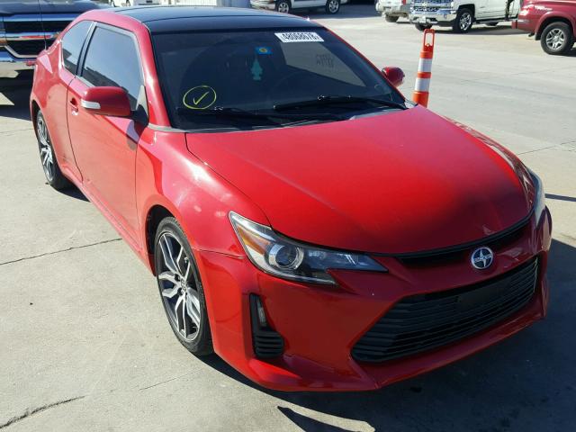 JTKJF5C70E3083775 - 2014 TOYOTA SCION TC 红色 照片 1
