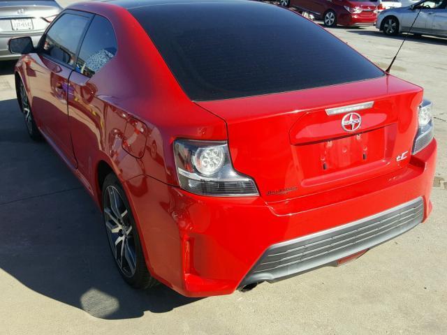 JTKJF5C70E3083775 - 2014 TOYOTA SCION TC 红色 照片 3