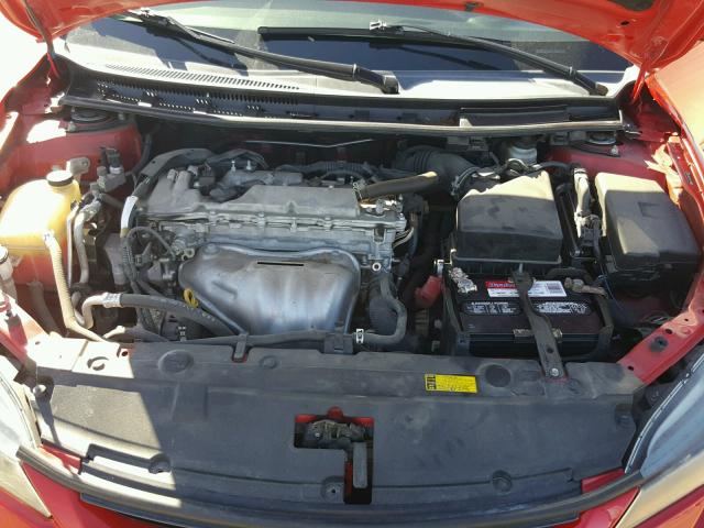 JTKJF5C70E3083775 - 2014 TOYOTA SCION TC 红色 照片 7