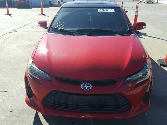 JTKJF5C70E3083775 - 2014 TOYOTA SCION TC 红色 照片 9