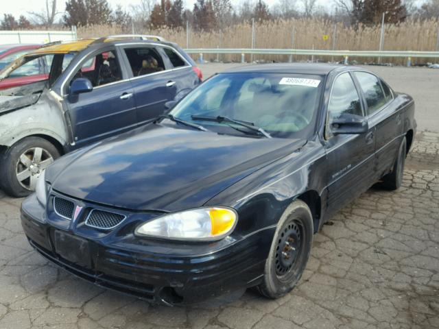 1G2NE52T1XM918830 - 1999 PONTIAC GRAND AM S 黑色 照片 2