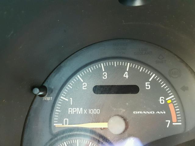 1G2NE52T1XM918830 - 1999 PONTIAC GRAND AM S 黑色 照片 8