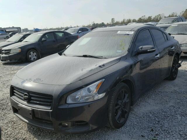 1N4AA5AP8DC832593 - 2013 NISSAN MAXIMA S BLACK photo 2