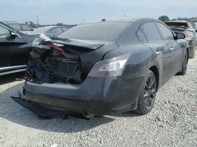 1N4AA5AP8DC832593 - 2013 NISSAN MAXIMA S BLACK photo 4