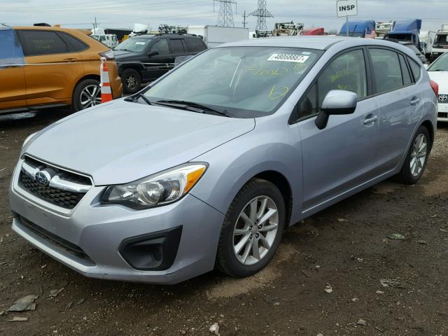 JF1GPAC60E8311247 - 2014 SUBARU IMPREZA PR SILVER photo 2