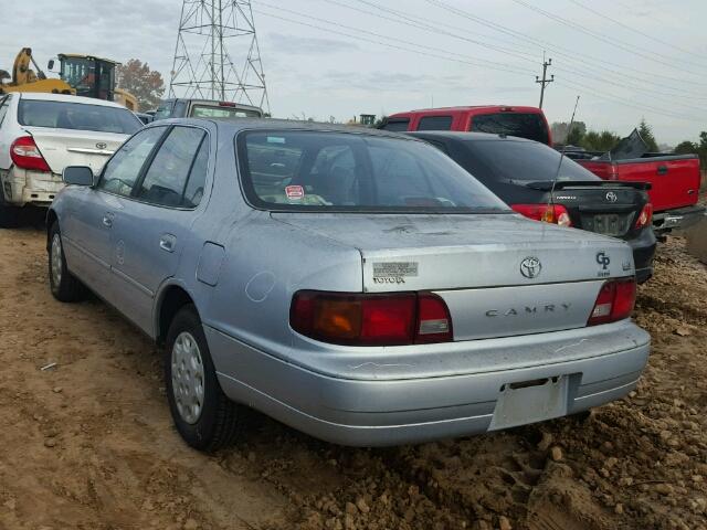 4T1BG12K8TU736850 - 1996 TOYOTA CAMRY DX BLUE photo 3