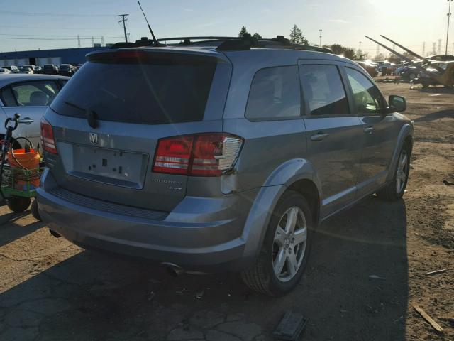 3D4PH5FV6AT111912 - 2010 DODGE JOURNEY SX GRAY photo 4