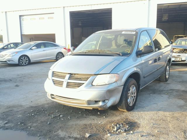 1D4GP24R06B614545 - 2006 DODGE GRAND CARA BLUE photo 2