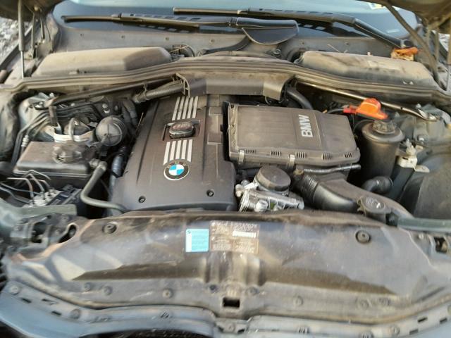 WBANV935X8CW56717 - 2008 BMW 535 XI GRAY photo 7