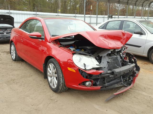 WVWBA71F99V017350 - 2009 VOLKSWAGEN EOS TURBO RED photo 1