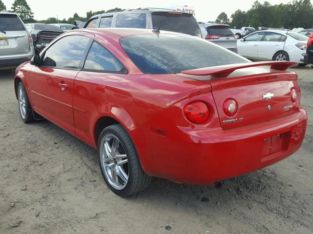 1G1AT18H397253631 - 2009 CHEVROLET COBALT RED photo 3