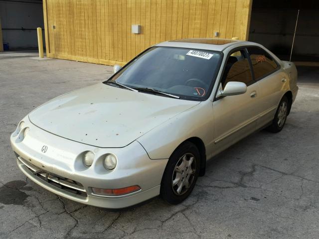 JH4DB7654VS007146 - 1997 ACURA INTEGRA LS GRAY photo 2