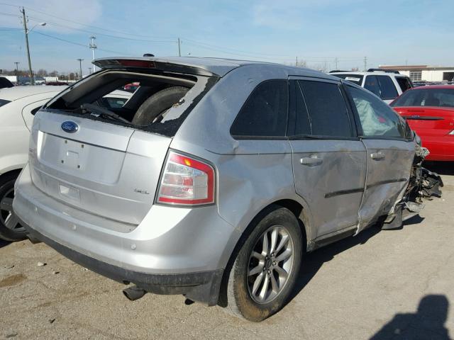 2FMDK38C79BA33337 - 2009 FORD EDGE SEL SILVER photo 4