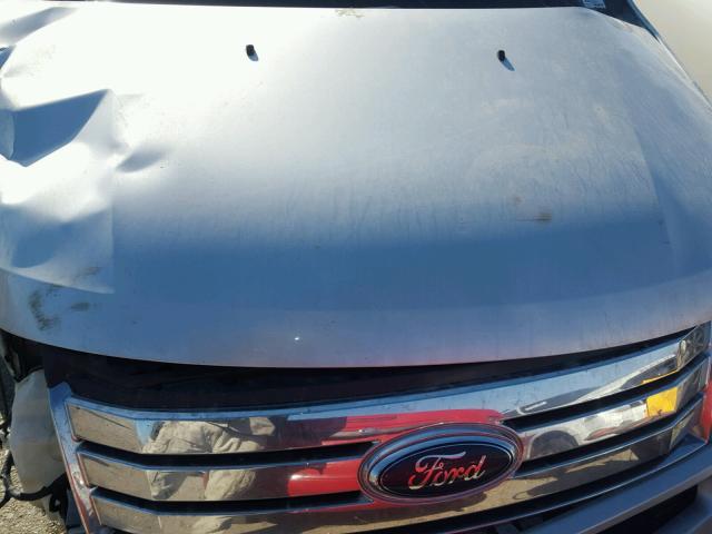 2FMDK38C79BA33337 - 2009 FORD EDGE SEL SILVER photo 7