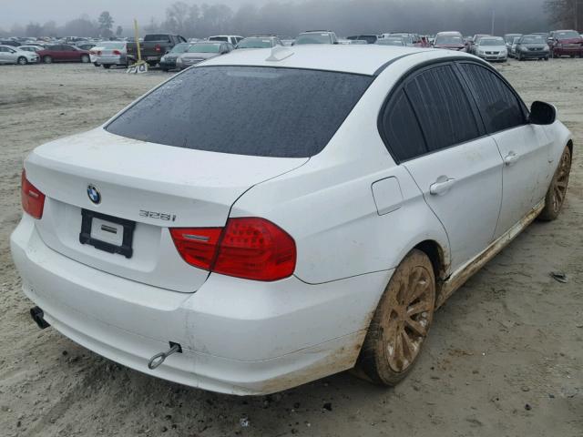 WBAPH7C52BE677853 - 2011 BMW 328 I WHITE photo 4