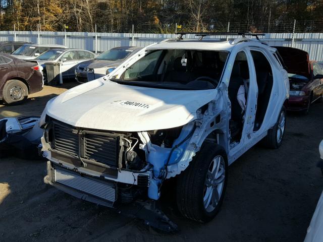 2GNAXWEX1J6163300 - 2018 CHEVROLET EQUINOX PR WHITE photo 2