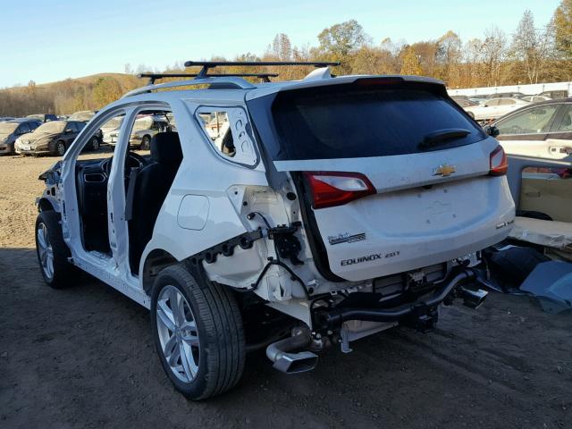 2GNAXWEX1J6163300 - 2018 CHEVROLET EQUINOX PR WHITE photo 3