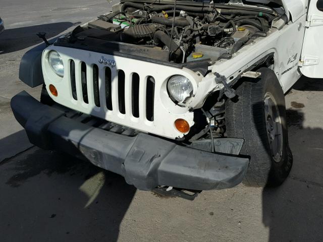 1J4FA241X7L160251 - 2007 JEEP WRANGLER X YELLOW photo 7