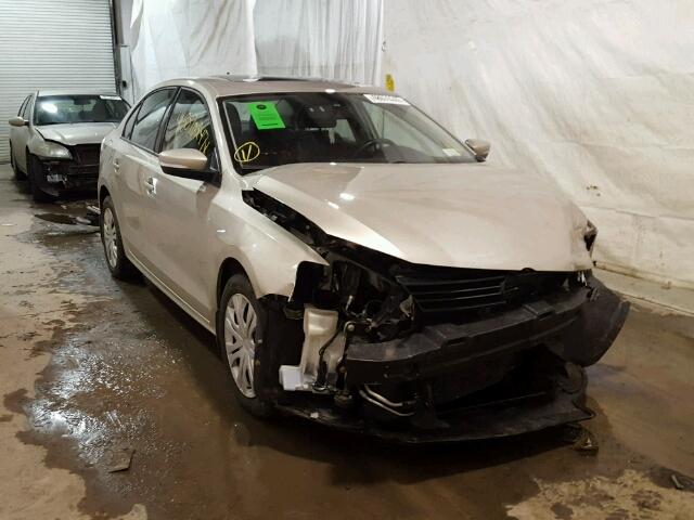 3VWDP7AJ0CM128315 - 2012 VOLKSWAGEN JETTA SE 米色 照片 1