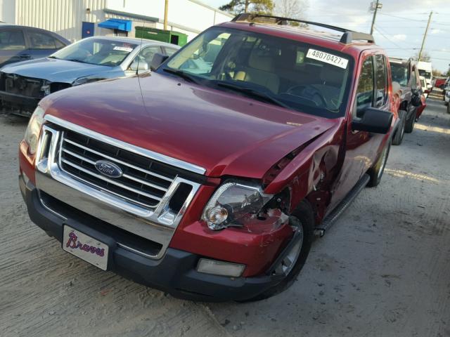 1FMEU31EX8UA18138 - 2008 FORD EXPLORER S BURGUNDY photo 2