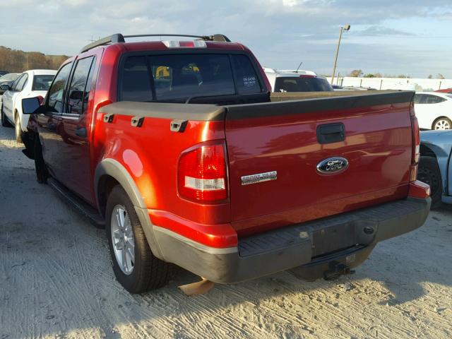 1FMEU31EX8UA18138 - 2008 FORD EXPLORER S 勃艮第红 照片 3