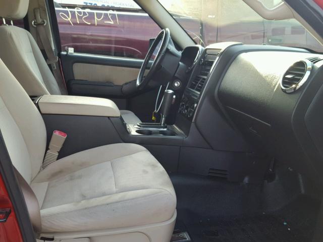 1FMEU31EX8UA18138 - 2008 FORD EXPLORER S 勃艮第红 照片 5