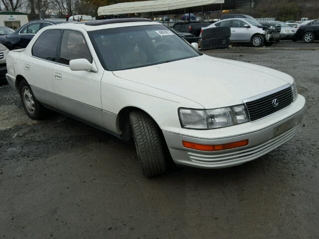 JT8UF11E5N0121659 - 1992 LEXUS LS 400 WHITE photo 1