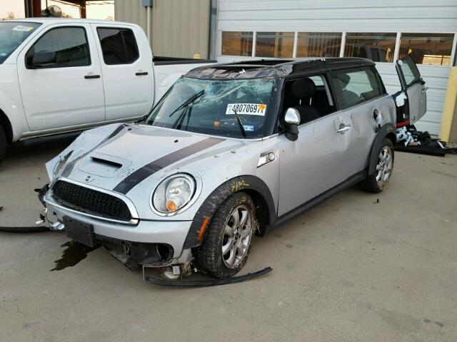 WMWMM33529TP73740 - 2009 MINI COOPER S C SILVER photo 2