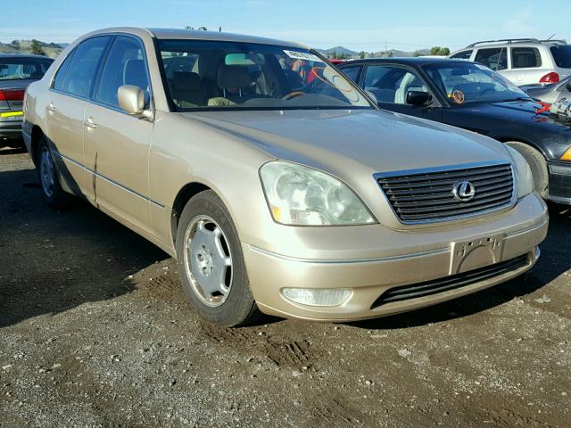 JTHBN30F220081150 - 2002 LEXUS LS 430 GOLD photo 1