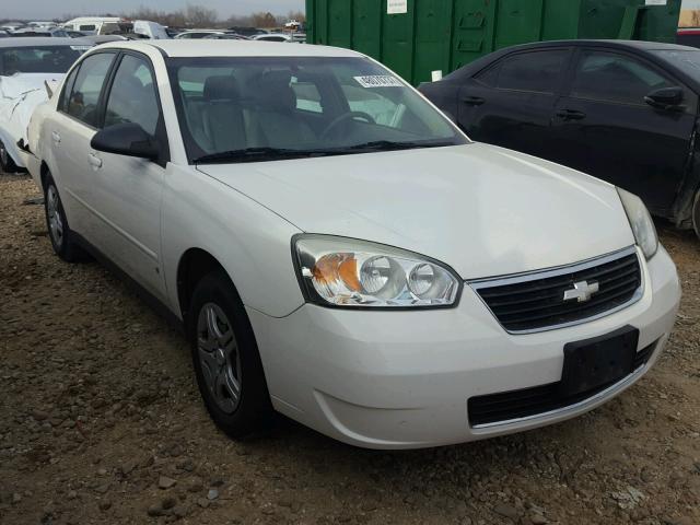 1G1ZS58F07F287024 - 2007 CHEVROLET MALIBU LS WHITE photo 1