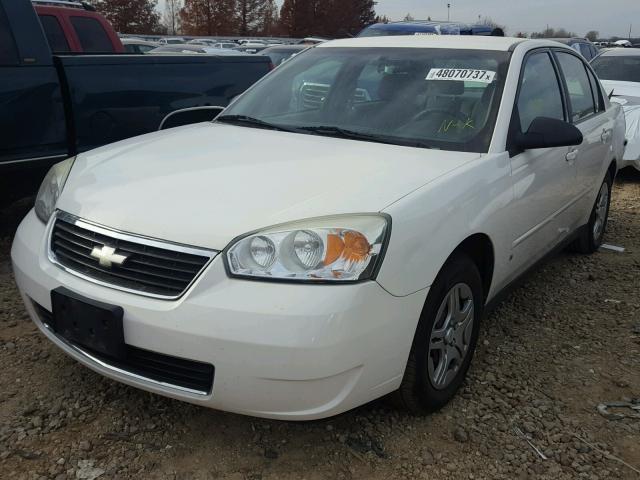 1G1ZS58F07F287024 - 2007 CHEVROLET MALIBU LS WHITE photo 2