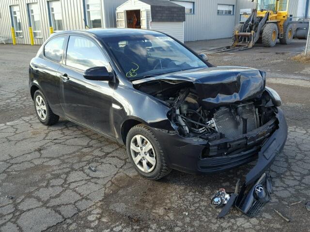 KMHCN35CX9U136723 - 2009 HYUNDAI ACCENT SE BLACK photo 1