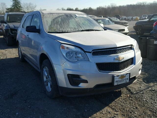 1GNFLEEK7EZ117531 - 2014 CHEVROLET EQUINOX LS SILVER photo 1