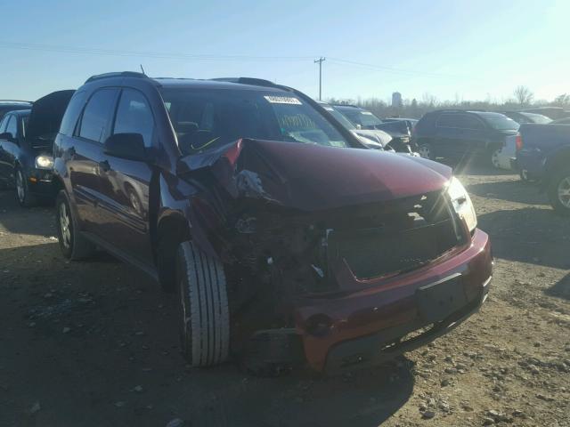 2CNDL13F376042321 - 2007 CHEVROLET EQUINOX LS RED photo 1