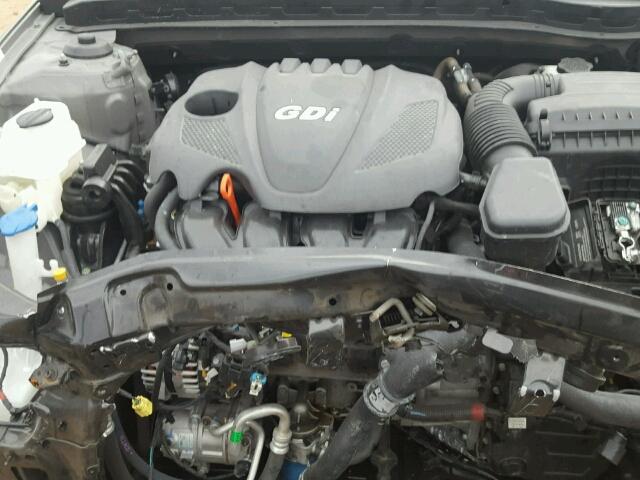 5XXGM4A72FG486100 - 2015 KIA OPTIMA LX GRAY photo 7